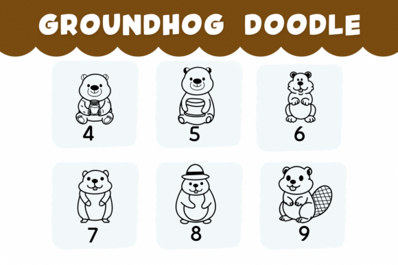 Groundhog Doodle Font - Preview 3