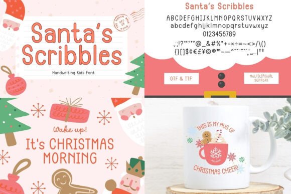 Mini Bundle Christmas Set V.2 Font PNG with transparent background - Preview 3