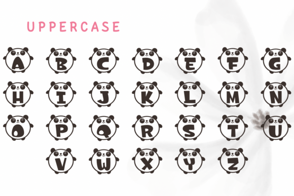 Panda Sticker Font font preview - 1