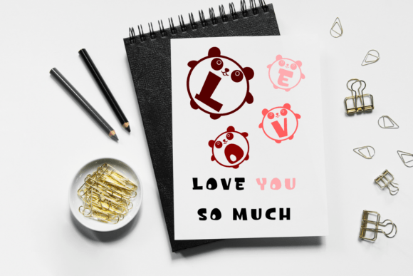 Panda Sticker Font font preview - 3
