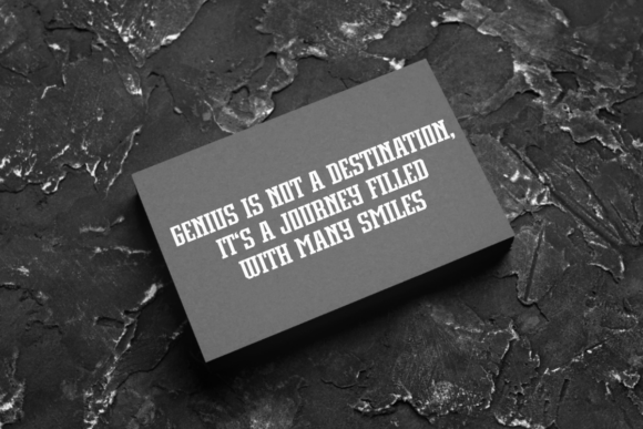 Smile Genius Font PNG with transparent background - Preview 6