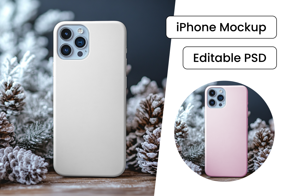 IPhone Case Mockup | Phone Case Template Graphic by Sprout Mockups ...