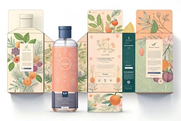3d Packaging Box Design for Fragrance Graphic by sumonuix · Creative ...