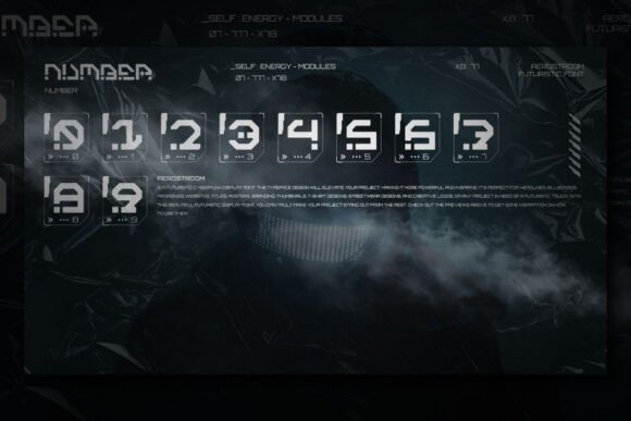 Aerostroom Font - Preview 4