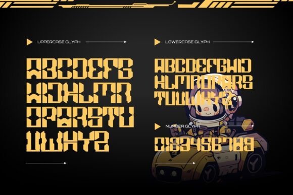 Airobotech Font - Preview 1