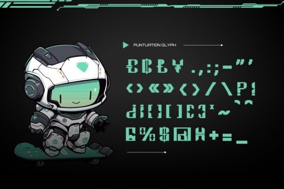 Airobotech Font - Preview 2