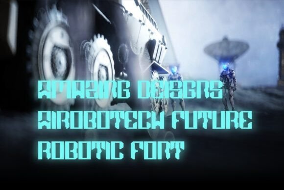 Airobotech Font - Preview 6