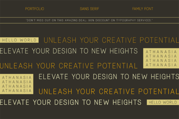 Athanasia Font - Preview 1