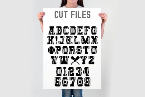Baseball Stitches Font - Preview 4