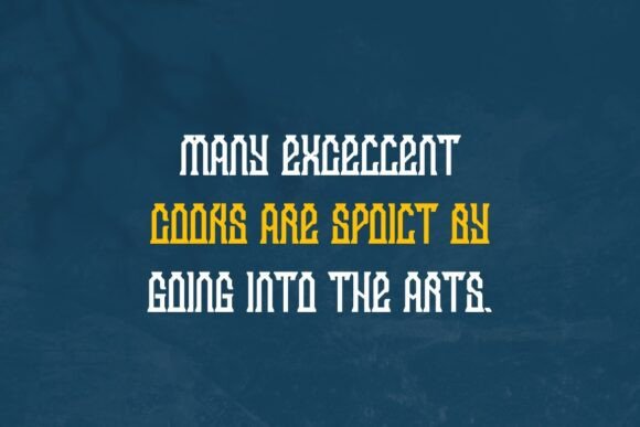 Blakerz Font - Preview 5
