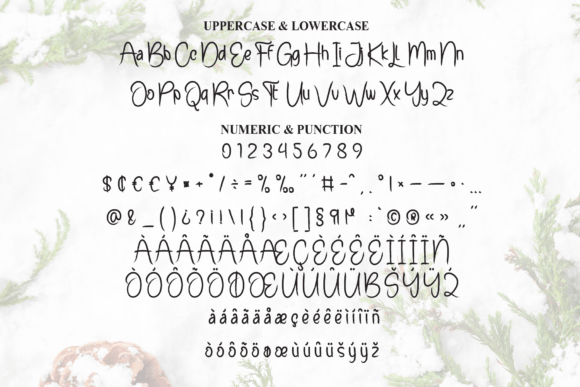 Brush Christmas Font - Preview 6