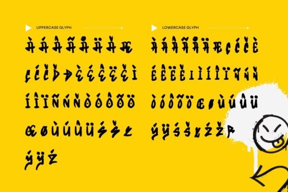 Byones Font PNG with transparent background - Preview 2