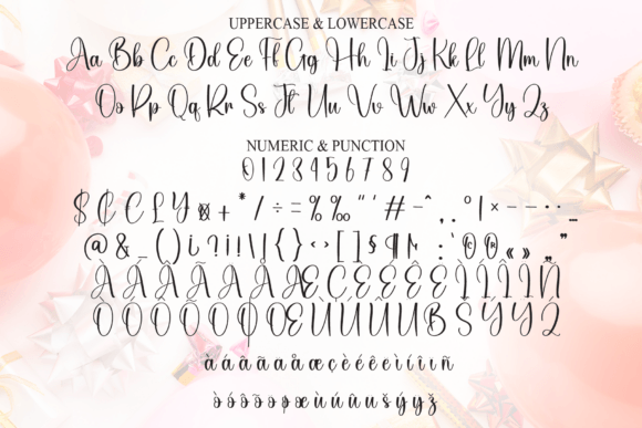 Christmas Birthday Font - Preview 6