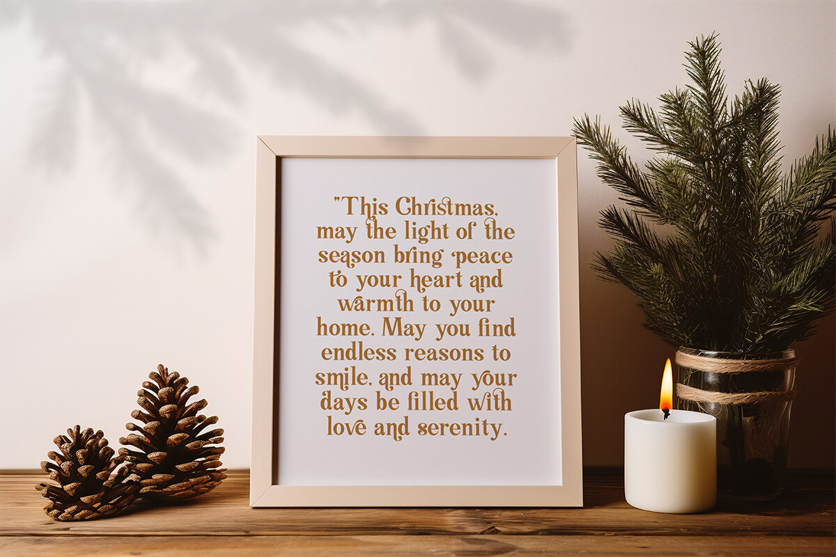 Christmas Bundle | Festive Holiday Font - photo 9