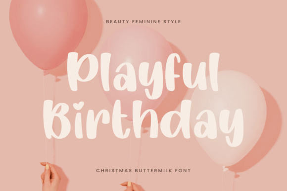 Christmas Buttermilk Font - Preview 6