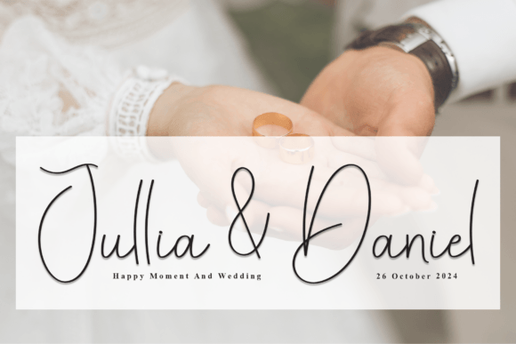 Christmas Coffee Font - Preview 1