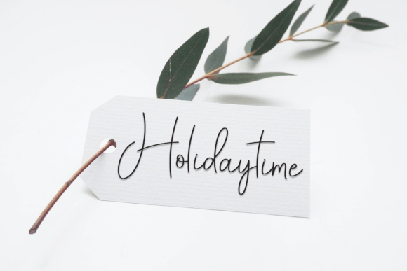 Christmas Coffee Font - Preview 4