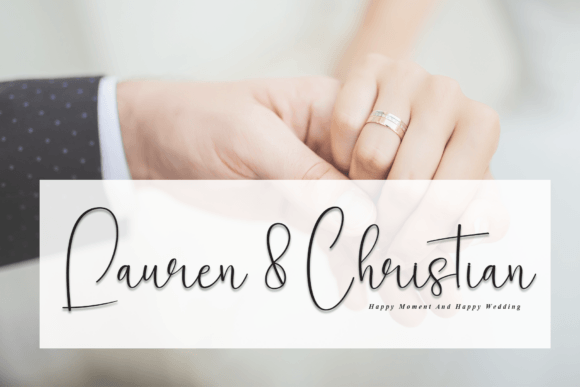Christmas Hunting Font - Preview 1