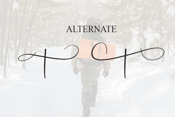 Christmas Hunting Font - Preview 6