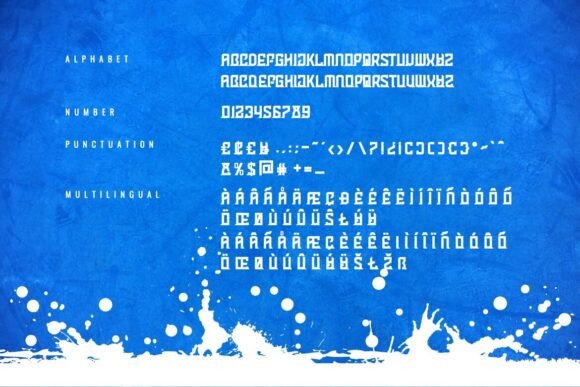 Crosze Font PNG with transparent background - Preview 1