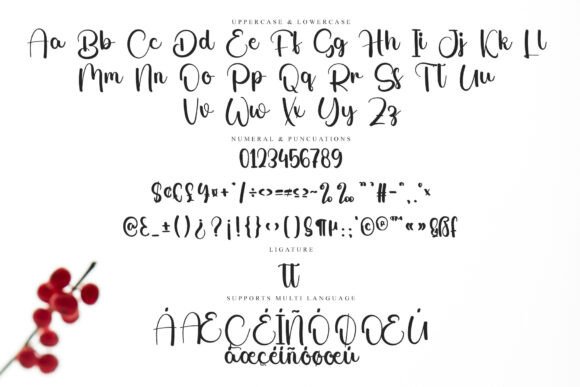 December Histories Font - Preview 5