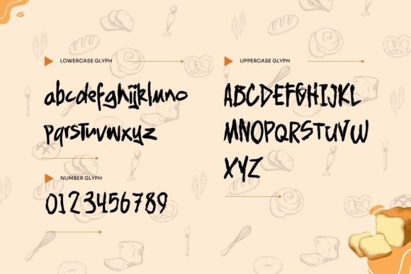 Floast Bread Font - Preview 1