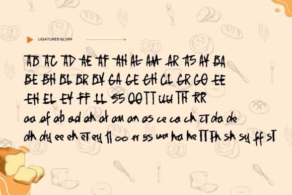Floast Bread Font - Preview 5