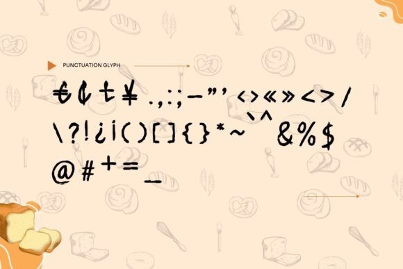 Floast Bread Font - Preview 6