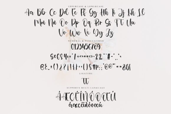 Funky Christmas Font PNG with transparent background - Preview 5