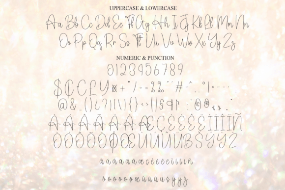 Glistening Font - Preview 6