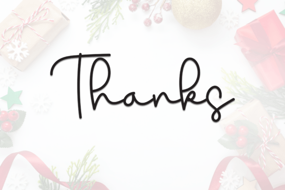 Groovy Christmas Font - Preview 6