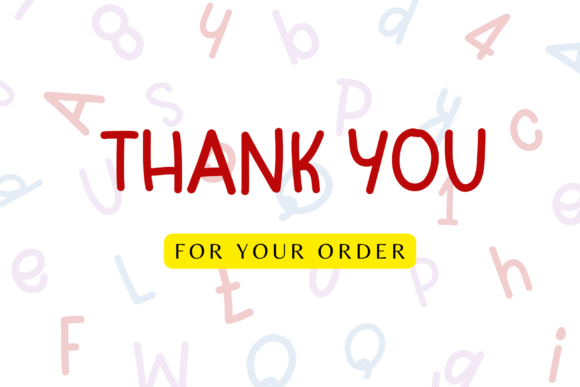 Highlighter Font PNG with transparent background - Preview 5