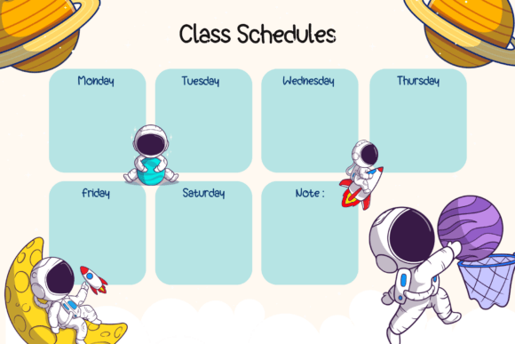 Homework Planner Font - Preview 3