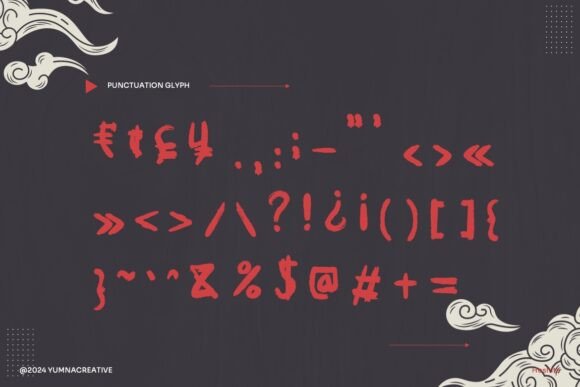 Hoshita Font PNG with transparent background - Preview 3