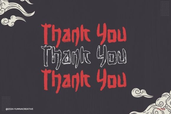 Hoshita Font PNG with transparent background - Preview 5