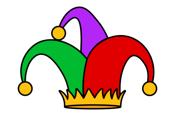 Jester Hat Gráfico Artesanato Por Vivid Visions