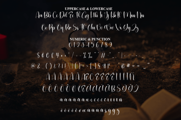 Misterial Font font preview - 6