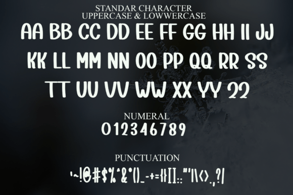 Mooving Boldyng Font PNG with transparent background - Preview 2