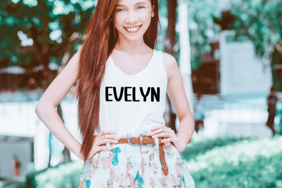 Mooving Boldyng Font PNG with transparent background - Preview 3
