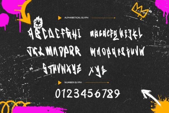 Omnivotrex Font PNG with transparent background - Preview 2