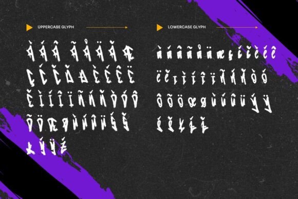 Omnivotrex Font PNG with transparent background - Preview 3