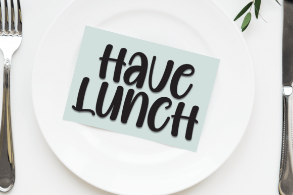 Party Winter Font PNG with transparent background - Preview 4