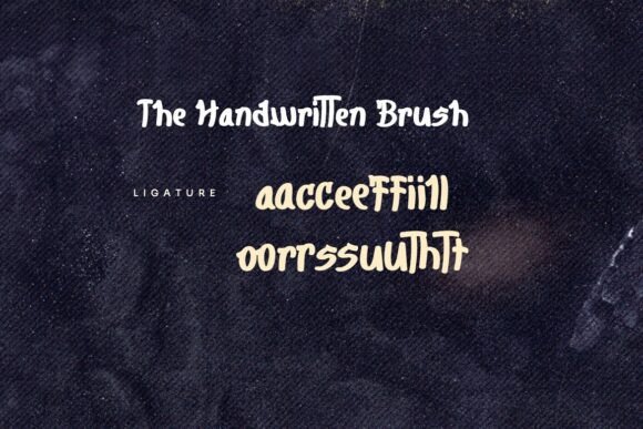Qillur Triva Font PNG with transparent background - Preview 4