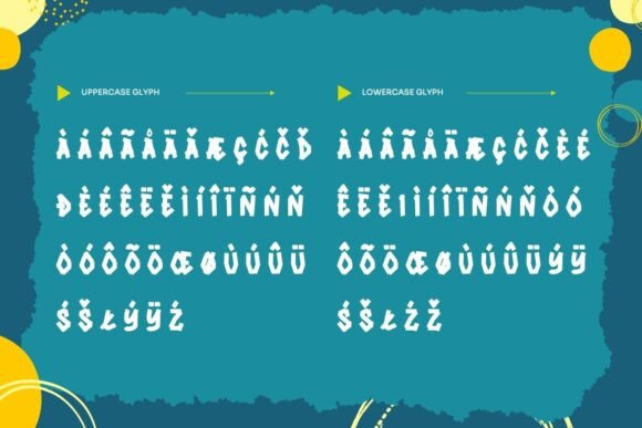 Roueta Creupo Font PNG with transparent background - Preview 2