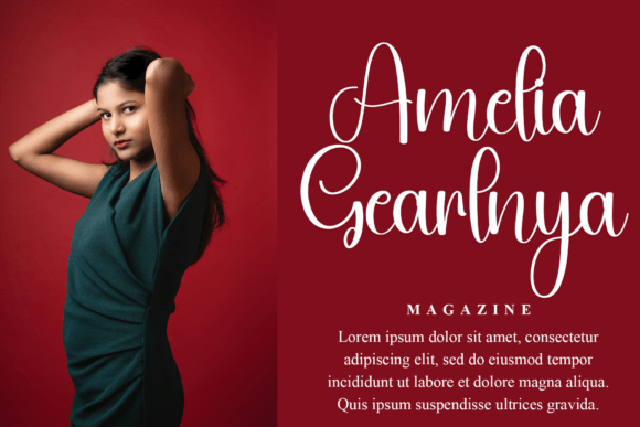 Saturday Vintage Font PNG with transparent background - Preview 1