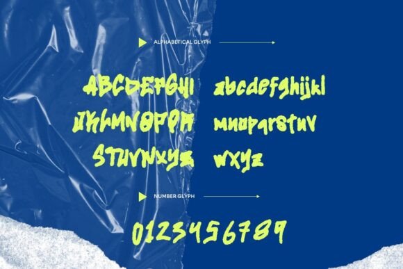Seikora Font PNG with transparent background - Preview 1