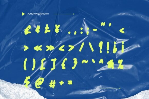 Seikora Font PNG with transparent background - Preview 3