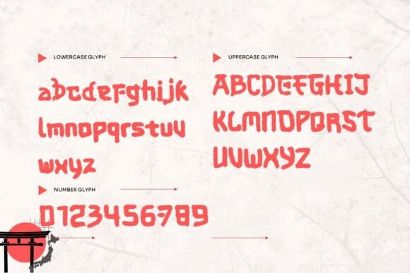 Shibuyo Font PNG with transparent background - Preview 1