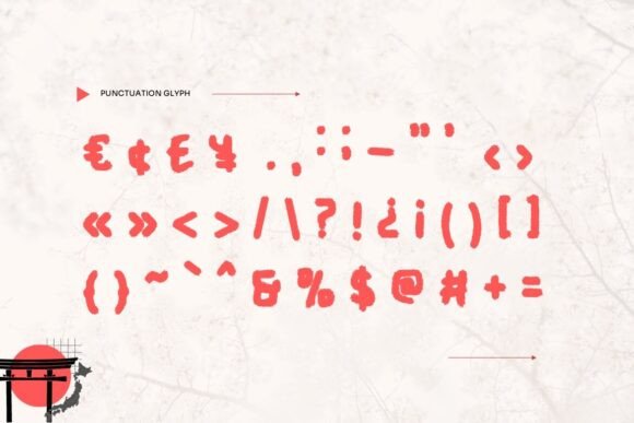 Shibuyo Font PNG with transparent background - Preview 3
