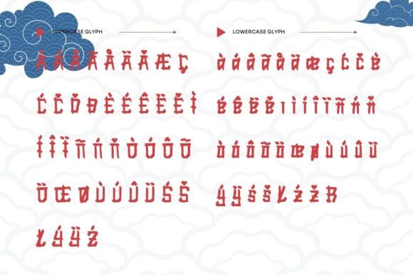 Shika Wesada Font PNG with transparent background - Preview 2